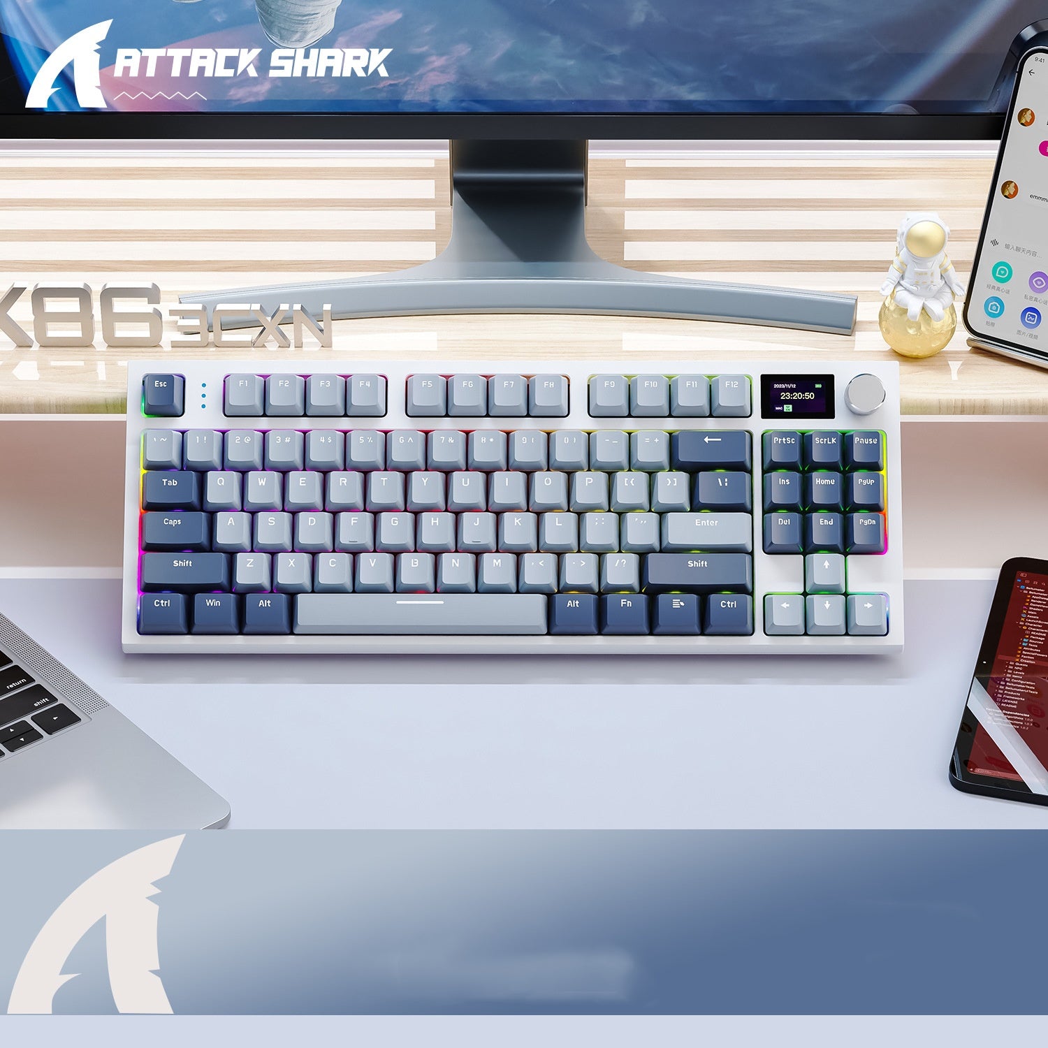 Unlock Your Typing Potential with the K86 RGB Mechanical Keyboard